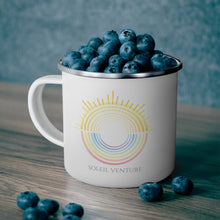 Load image into Gallery viewer, &quot;Inspire&quot; Enamel Mug
